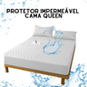 Capa Protetora Colchao Queen Matelado Impermeável Macio - 2