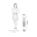 Ver imagem 3 de Balcão de Cozinha sem Tampo 20cm 1 Porta Pérola Luciane Móveis