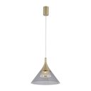 Ver imagem 3 de Lustre Pendente Nordecor Thom 2695 Dourado Fosco Led Bivolt Dourado Fosco 2695
