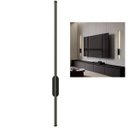 Ver imagem 1 de Luminaria Arandela Led Perfil 3 em 1 Slim Luz Indireta Parede Sala Quarto Decoraçao Minimalista Ilum