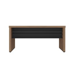 Mesa Elegante para Escritório Executivo 1600 Cm em Tamburato 5 Cm - 11