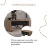 Mesa Elegante para Escritório Executivo 1600 Cm em Tamburato 5 Cm - 10