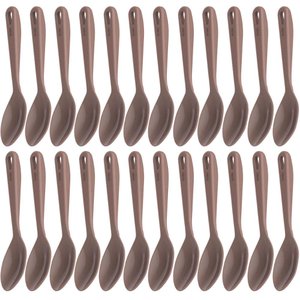24 Colheres para Servir de Nylon Amêndoa Cozinha Arroz Molho Kitch Crippa