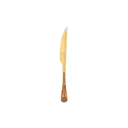 Faca para Assado Positano Dourada 28,5cm - 1