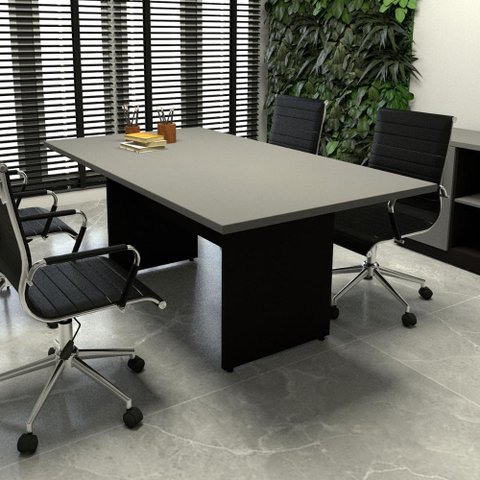 Mesa de Reunião 1,80m Escritório Corporativo F5 Office 