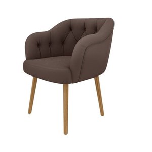 Poltrona Decorativa Bella em Veludo Just Time