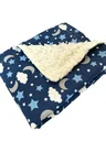 Ver imagem 1 de Cobertor de Sherpa Estampado G - Soninho Marinho