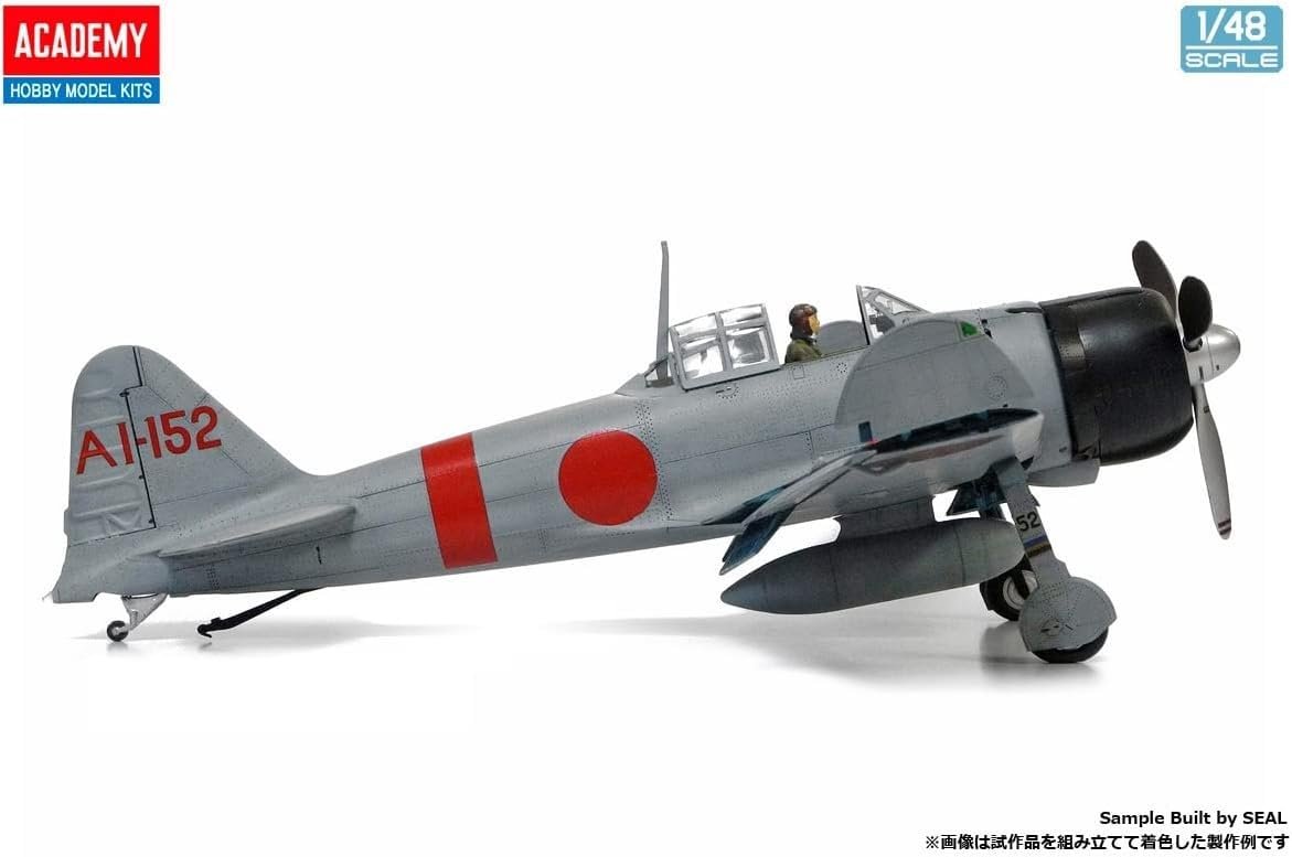 Academy 12352 1/48 Aviação Naval Japonesa Zero Tipo 21 - Modelo Plástico - 5