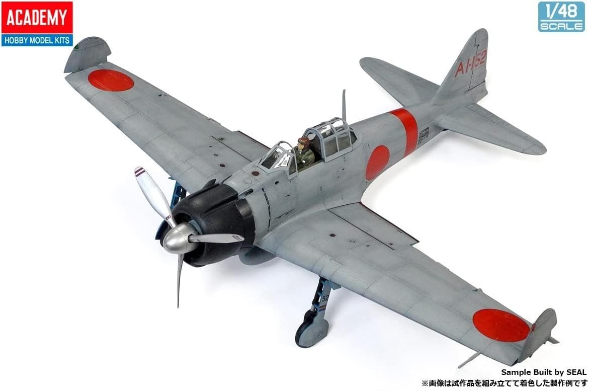 Academy 12352 1/48 Aviação Naval Japonesa Zero Tipo 21 - Modelo Plástico - 7