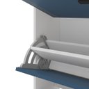 Ver imagem 5 de Sapateira Valência com 4 Gavetas 110x92cm Azul/Branco 250694