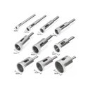 Ver imagem 3 de Jogo de Brocas Serra Copo Diamantada 10pçs 6mm a 30mm