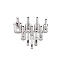 Ver imagem 1 de Jogo de Brocas Serra Copo Diamantada 10pçs 6mm a 30mm