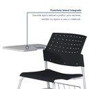 Ver imagem 7 de Carteira Escola Cadeira com Prancheta e Suporte para Livros Movie