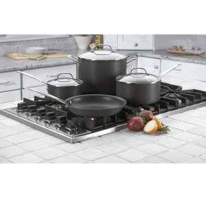 Conjunto de Panelas Antiaderente Anodizado Chef's Classic 7 Peças 66-7p1