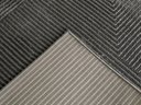 Ver imagem 4 de Tapete Sala Edantex Dixon 06 2,50 X 3,00 Chevron/cinza