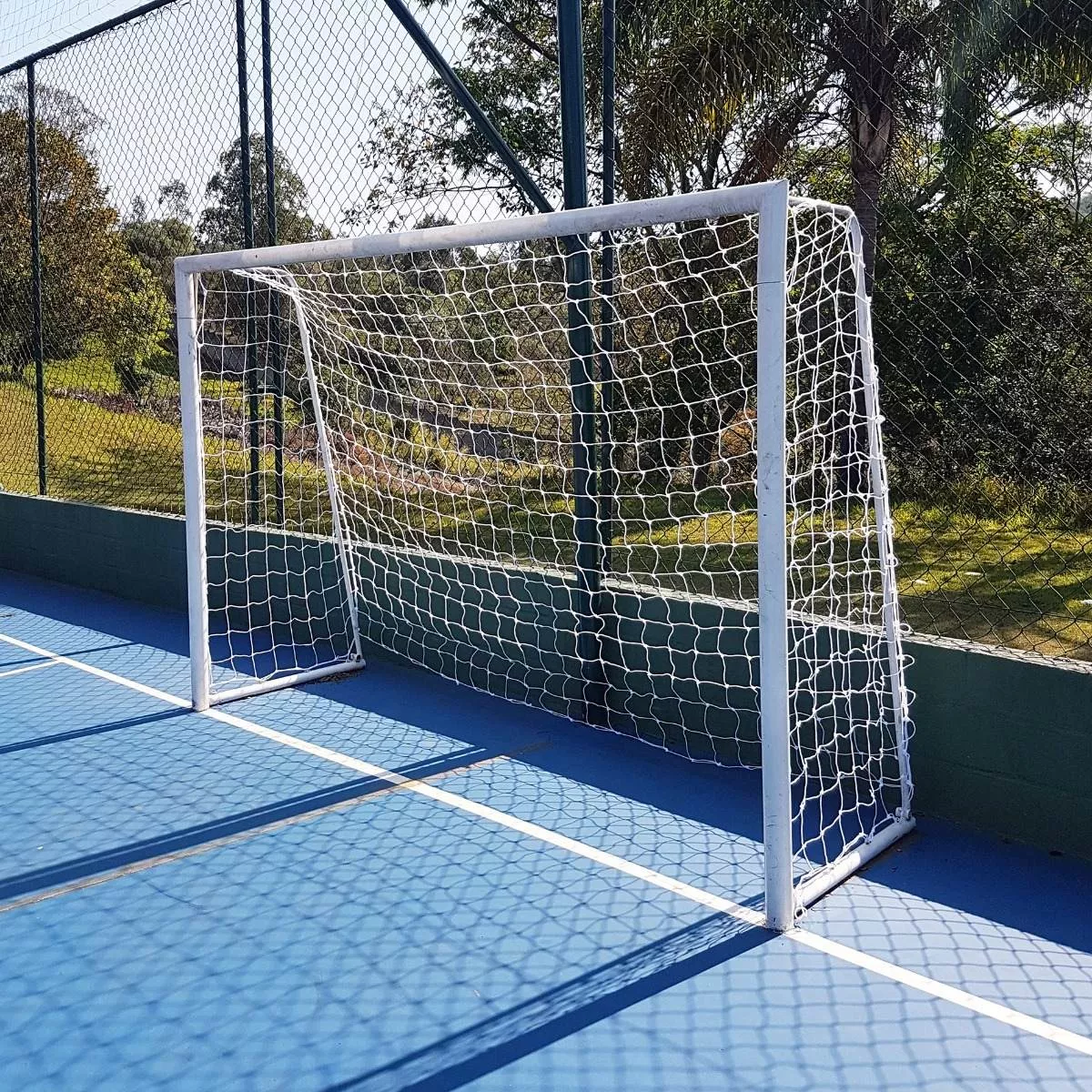 Par Rede Gol Futsal Futebol de Salão Fio 4mm Proteção U.v. - 6