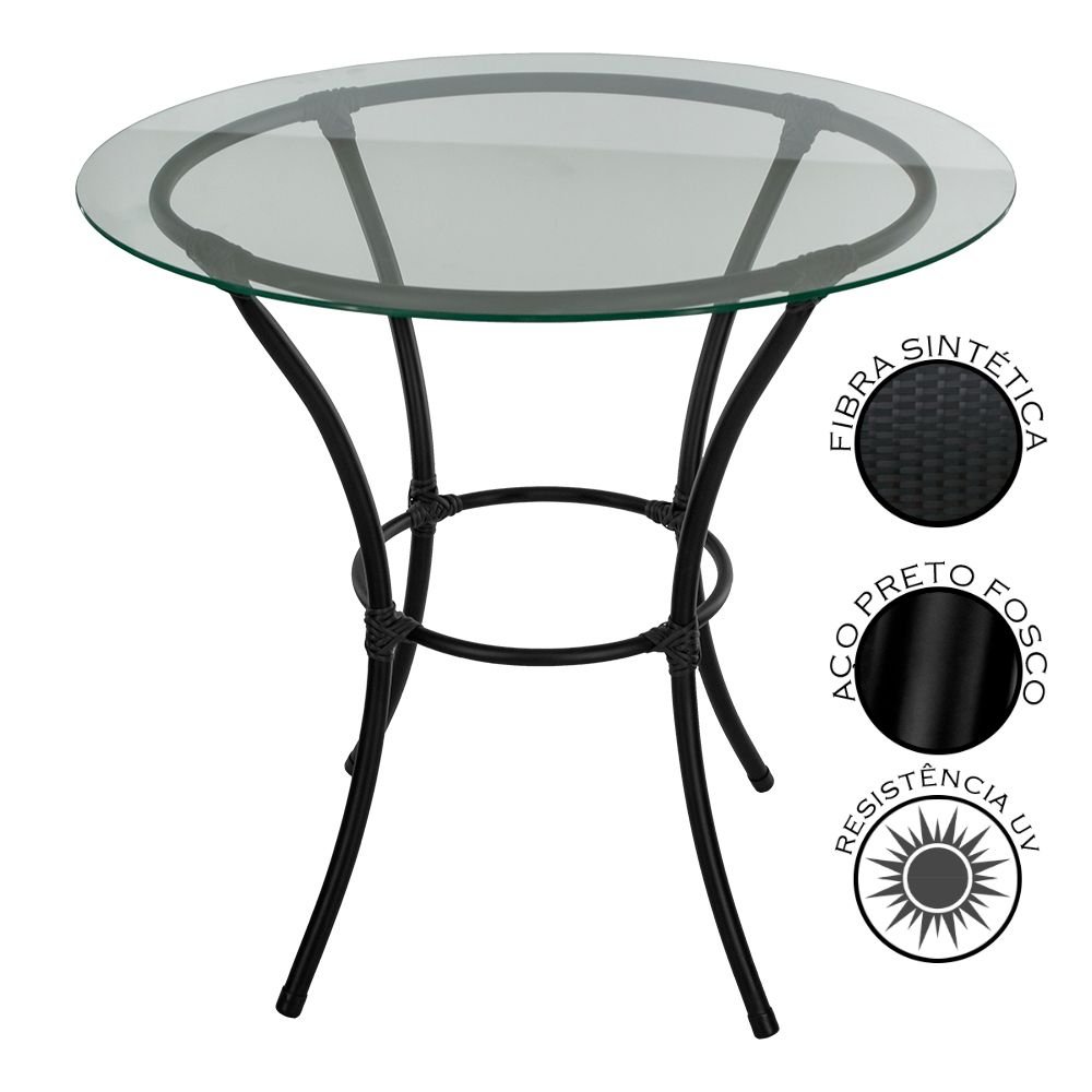 Conjunto de Cadeiras e Mesa Lazer por do Sol - 12