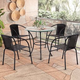 Conjunto de Cadeiras e Mesa Lazer por do Sol - 1