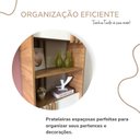 Ver mais imagens de Estante de Livros 63,6CMX180,3cm 2 Portas Arbos Bege/Olmo/Branco Artany