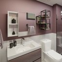 Ver mais imagens de Armário Plástico com Nicho 54x46x10 Cm