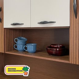 Armário de Cozinha 8 Portas 2 Gavetas - 6