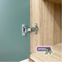 Ver mais imagens de Armário de Cozinha 6 Portas 2 Gavetas Kit Modena Branco/Freijó/Soft