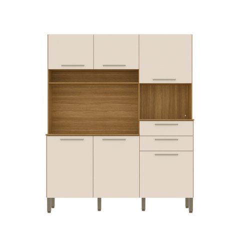 Armário de Cozinha 6 Portas 2 Gavetas Montesa