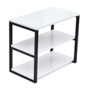 Ver imagem 1 de Sapateira de Porta Industrial Cristal Sapatos Branco Preto