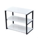 Ver imagem 3 de Sapateira de Porta Industrial Cristal Sapatos Branco Preto