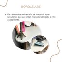 Ver mais imagens de Escrivaninha Mesa Escritório de Canto com Gaveta Trend para Home Office 126,5cm Olmo e Branco Artany