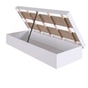 Ver imagem 5 de Cama Solteiro Juvenil Box Baú 80 Bogotá Branco