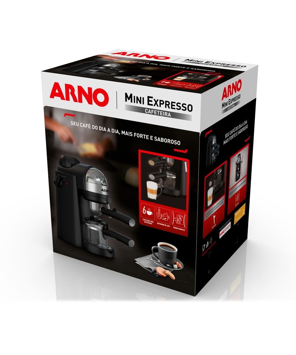 Cafeteira Elétrica Arno Mini Espresso 800W
