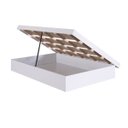 Ver imagem 5 de Cama Casal Queen Box Baú 160 Bogotá Branco