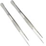 Kit 2 Pinças Culinárias 30cm Inox Lyor Cozinha Profissional Serrilha Reta Pegador Alimentos - 1