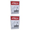 Ver imagem 1 de Kit 2 Placa de Sinalização Protetor Auricular Obrigatorio