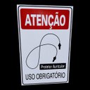 Ver imagem 3 de Kit 2 Placa de Sinalização Protetor Auricular Obrigatorio