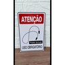Kit 2 Placa de Sinalização Protetor Auricular Obrigatorio - 5
