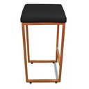 Ver imagem 6 de Banqueta Alta para Cozinha Industrial Kit 4 Nick Bronze e Sintético D03 - D’Rossi