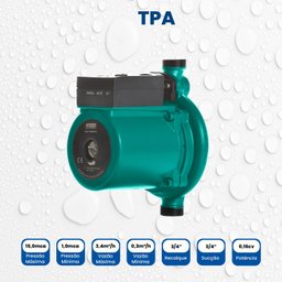 Bomba Monoestágio Tpa 15-9-160 Monofásico Motor Thebe 120w 127v - 3