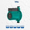 Bomba Monoestágio Tpa 25-12-200 Monofásico Motor Thebe 270w 127v - 3