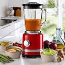 Ver imagem 5 de Liquidificador Ariete Moderna Vermelho 1,5L 1000W 110V com Copo de Vidro - Modelo 585