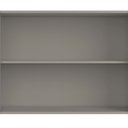 Ver imagem 2 de Aparador Buffet para Sala de Jantar 2 Portas Pés Industrial Dourado Naim I03 Grigio - Lyam Decor