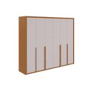 Ver imagem 5 de Guarda Roupa Casal 6 Portas e 6 Gavetas Imperatore Branco - Lopas