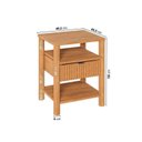 Ver imagem 4 de Conjunto Cama Casal com 2 Mesas de Cabeceira Oiti CabeCasa MadeiraOriginals