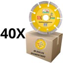 Ver imagem 2 de Kit 40 Discos Prando Segmentado 110 Mm X 20 Mm Mármore