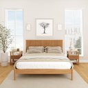 Ver imagem 1 de Conjunto Cama Queen com 2 Mesas de Cabeceira Oiti CabeCasa MadeiraOriginals