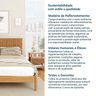Conjunto Cama Queen com 2 Mesas de Cabeceira Oiti CabeCasa MadeiraOriginals - 11