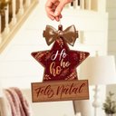 Ver imagem 7 de Kit de Natal Enfeites de Árvore e Frases para Porta