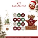 Ver imagem 2 de Kit de Natal Enfeites de Árvore e Frases para Porta