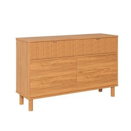 Conjunto Cabeceira Queen com 2 Mesas de Cabeceira e Cômoda Oiti Cabecasa madeiramadeira - 19